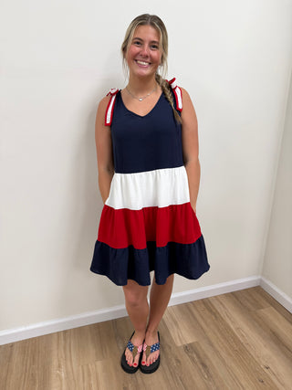 Stars, Stripes & Sparklers Dress