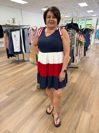 Stars, Stripes & Sparklers Dress