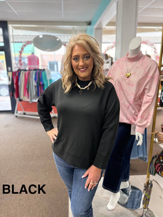 Cozy Side-Step Pullover