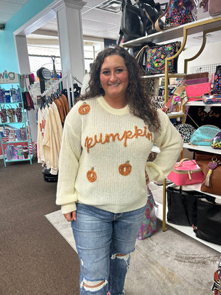 Pumpkin Oatmeal Sweater