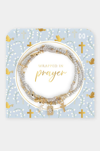 Wrapped In Prayer Bracelet