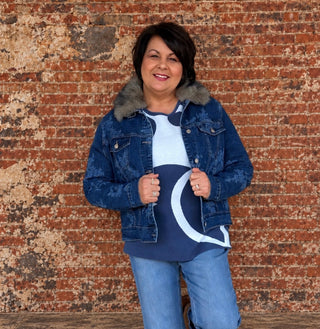 Deep Denim Jacket