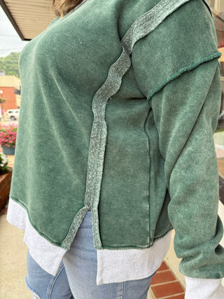 Mess Around DK Green Sweatshirt