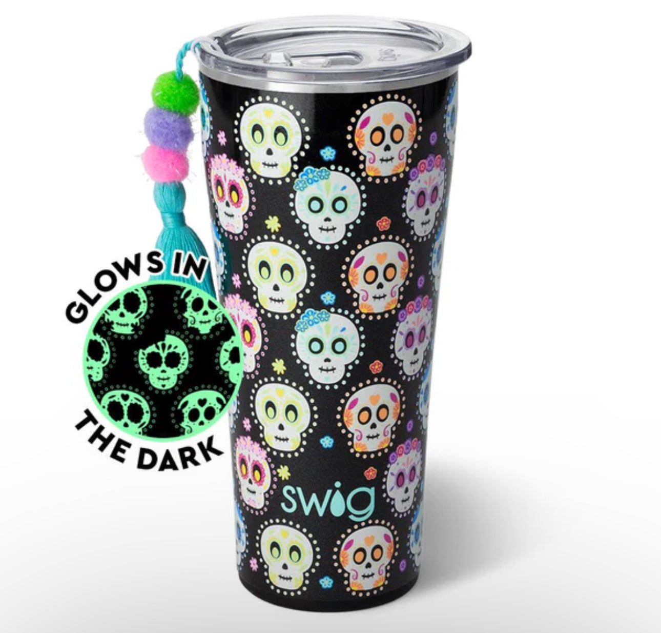 Swig Sugar Skulls Drinkware