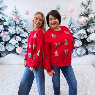 Simply Southern Christmas Patch Pullover