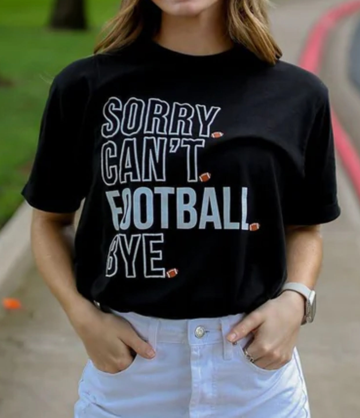 Sorry, Football, Bye Tee