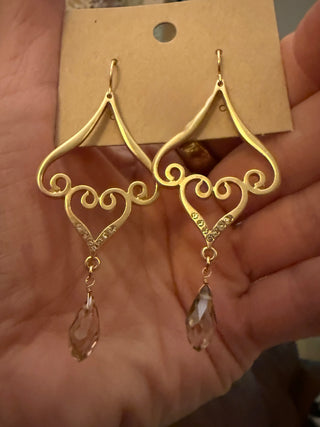 Golden Romance Earrings