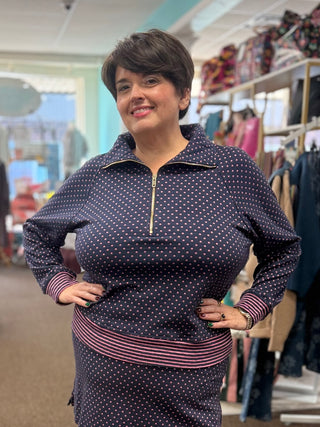 Polka Party Pullover