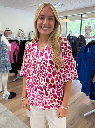 Rosie Leopard Top