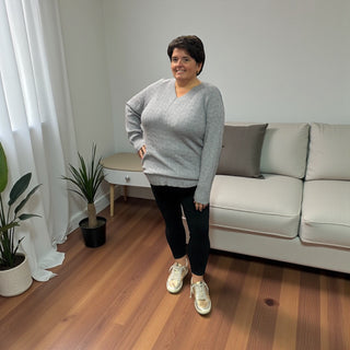 Silver Lining Knit Sweater