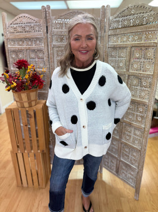 Dot It All Cardigan