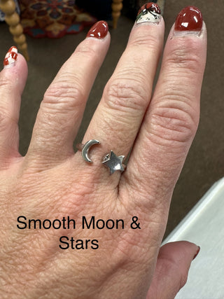 Adjustable Silver Rings