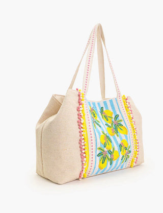 Limoncello Stripe Tote