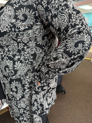 Dear Scarlett Black/Taupe Cardi