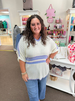 Blue Skies Ahead Knit Sweater
