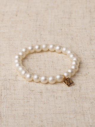 Bracelet Taylor Cotton Pearl