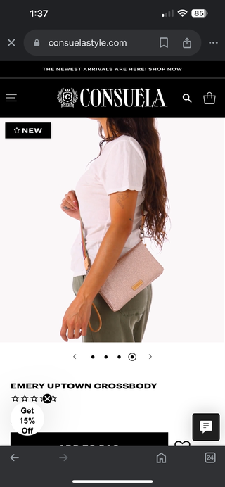 Consuela Uptown Crossbody Emery