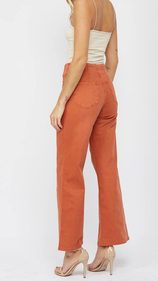 Mica Denim High Rise Wide Leg Penny