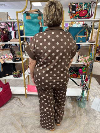 Just A Dot Brown Set