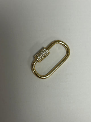 Charm Gold Carabiner