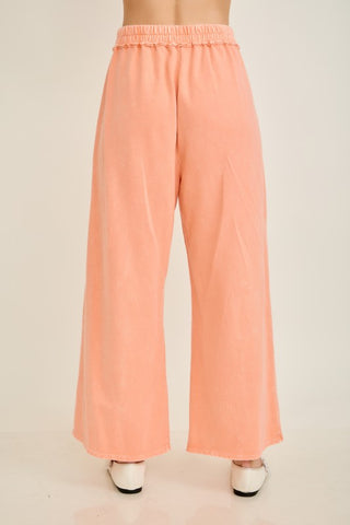 Love Mineral Wash Patch Pants