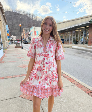 Blushing Petals Dress