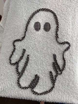 Gingham Ghost Oversized Sweater (runs very generous, this will curvy sizes too)