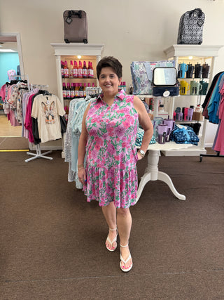 Dear Scarlett Lavender Pink Coral Sands Dress