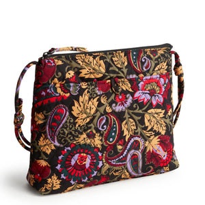 Vera Bradley Original Hipster Midnight Garden Paisley