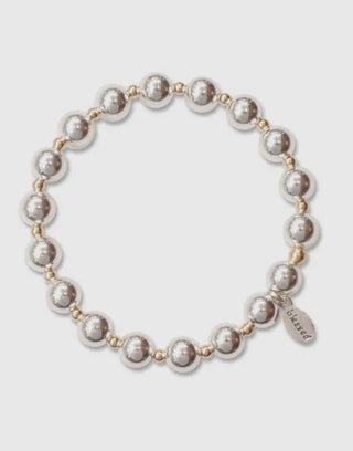 Count Your Blessings Sterling Silver & Gold Filled Bracelet