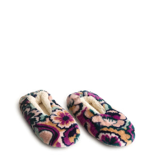 Vera Bradley Fleece Slipper Socks Bossanova Misty Rose