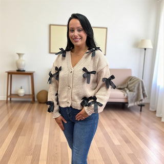 Darling Bow Cardigan