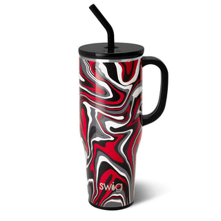 Swig Fanzone Black + Red Drinkware