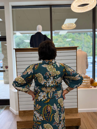 Enchanted Garden Midi Dress