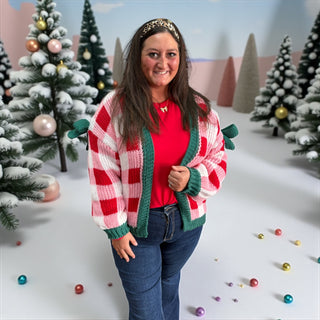 Peppermint Picnic Cardigan