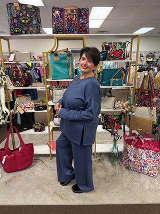 All Around Town Blue Indigo Set