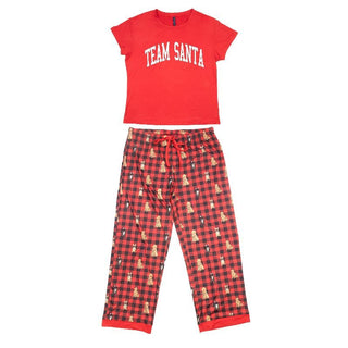 Simply Southern Pajama Set Team Santa