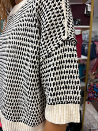 Arianna Short Sleeve Sweater