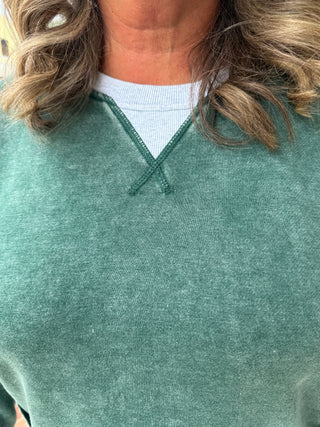 Mess Around DK Green Sweatshirt