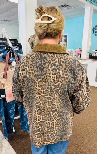 Leopard Barn Jacket