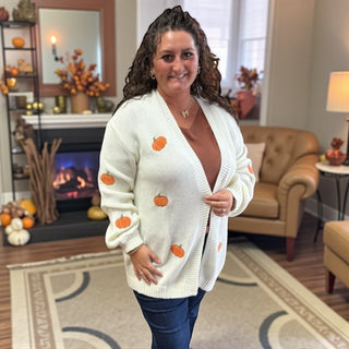 Pumpkin Cardigan