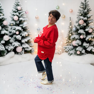 Merry Christmas Fuzzy Sweatshirt