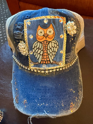 Blingy Owl Hat