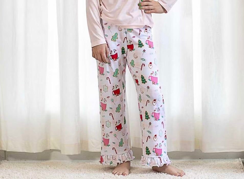 Girl's Baking Spirits Bright Ruffle Sleep Pants