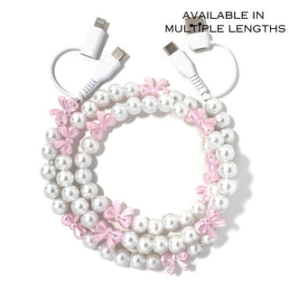 Beaded 6 Foot Phone Charger