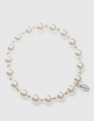Count Your Blessings White Pearl Silver