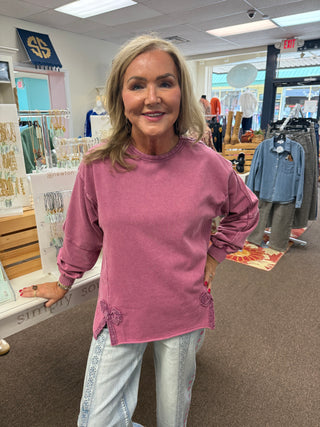 Oh Heck Bow Sweatshirt