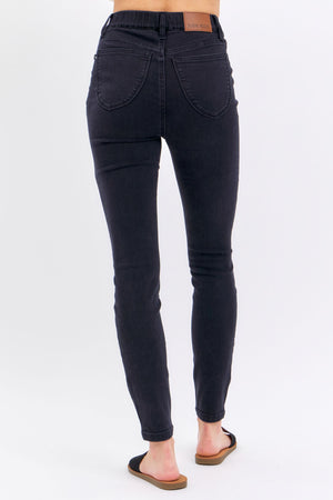 Judy Blue HW Pull On Shield Pockets Skinny Jean