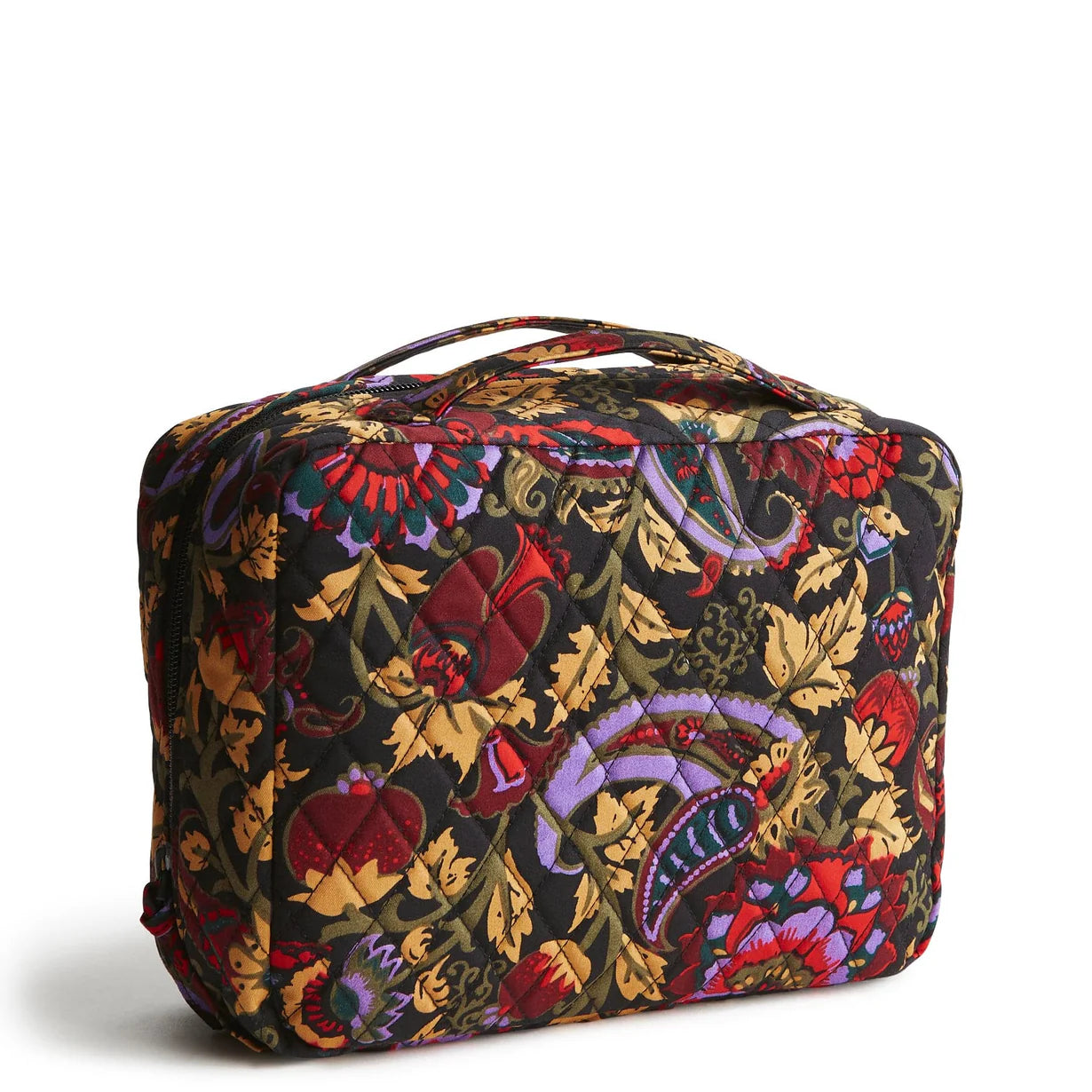 Vera Bradley Hanging Travel Organizer Midnight Garden Paisley