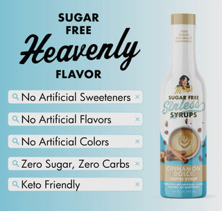 Miss Mary's Cinnamon Dolce Sugar Free Sinless Syrup